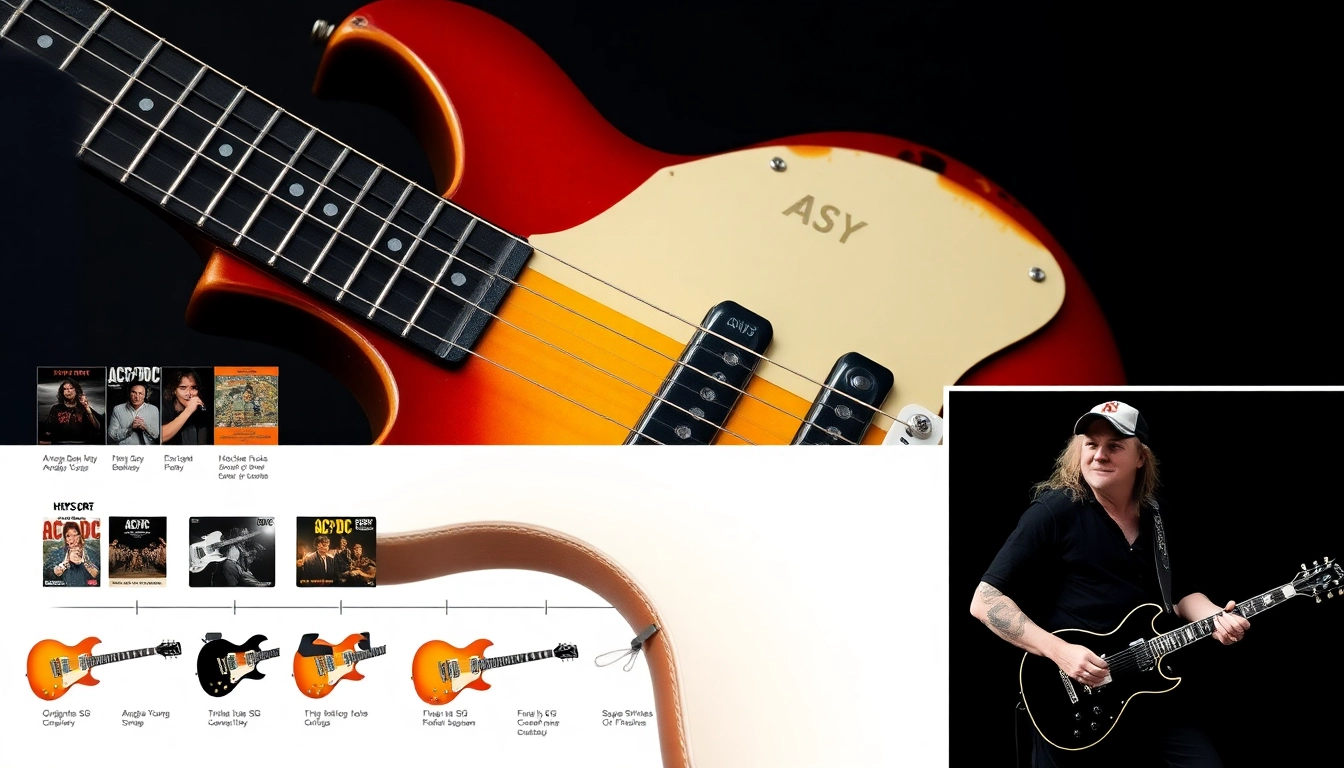 Découvrez la Guitare Angus Young : L’Instrument Iconique d’AC/DC