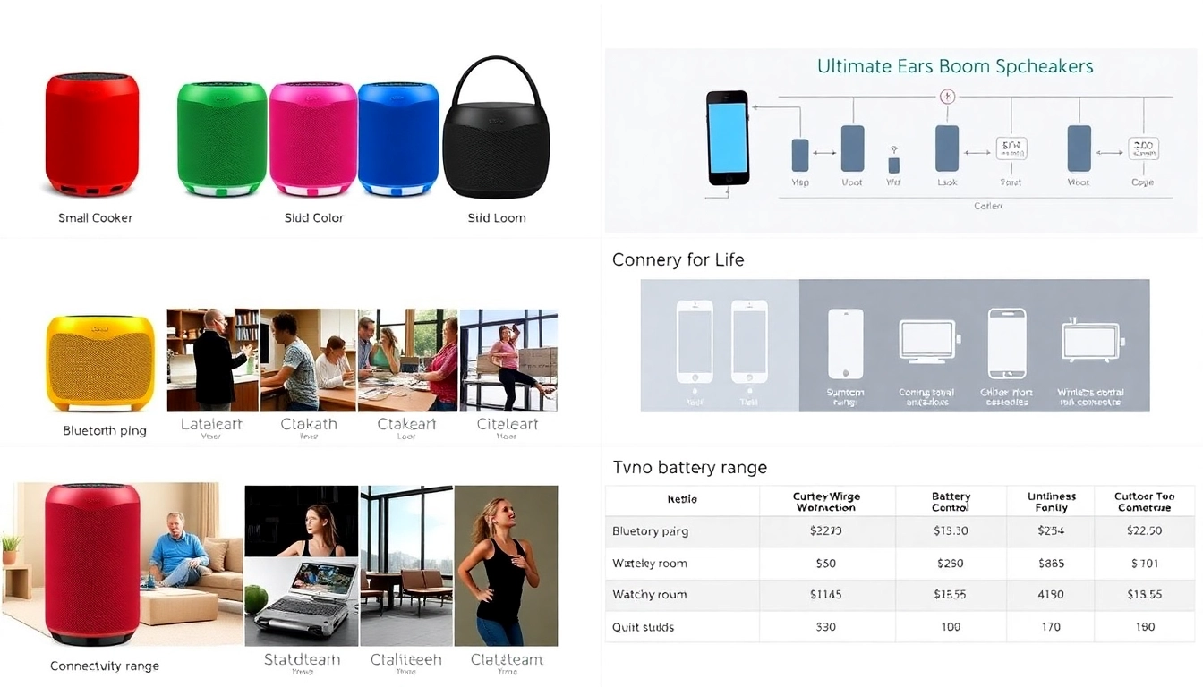 Ultimate Ears Boom : Guide d’Achat et Comparatif des Meilleures Enceintes Bluetooth