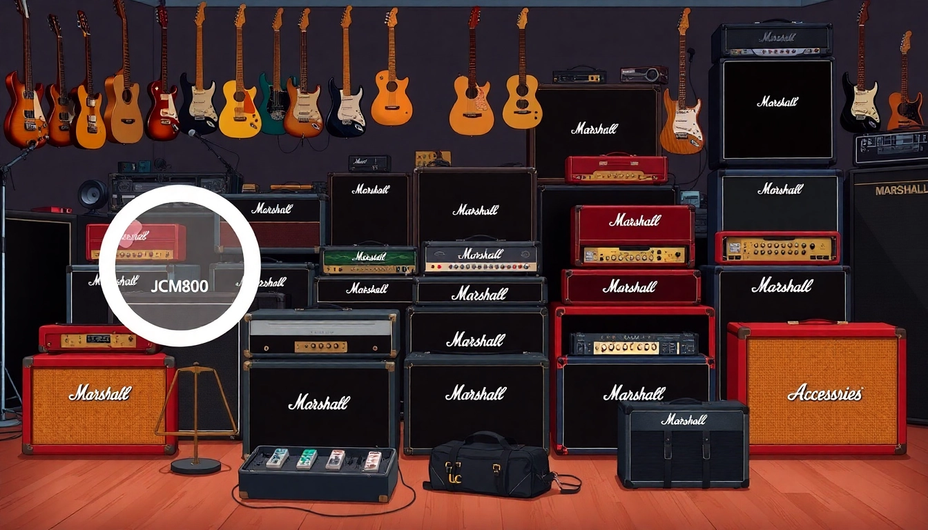 Découvrez les Meilleurs Amplis Marshall pour Guitare : Guide d’Achat