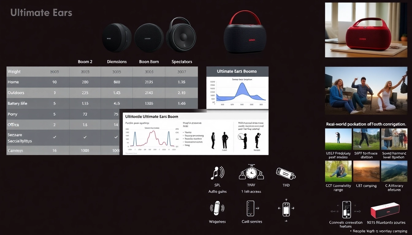 Ultimate Ears Boom : Comparatif et Guide d’Achat des Meilleures Enceintes Bluetooth
