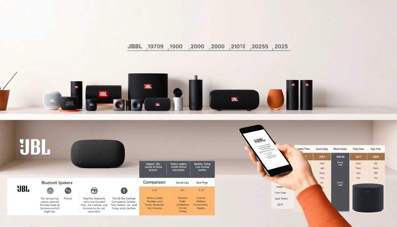Meilleures Enceintes JBL Bluetooth : Le Guide d’Achat Complet
